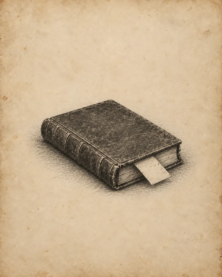Livro antigo associado ao Homem de Somerton